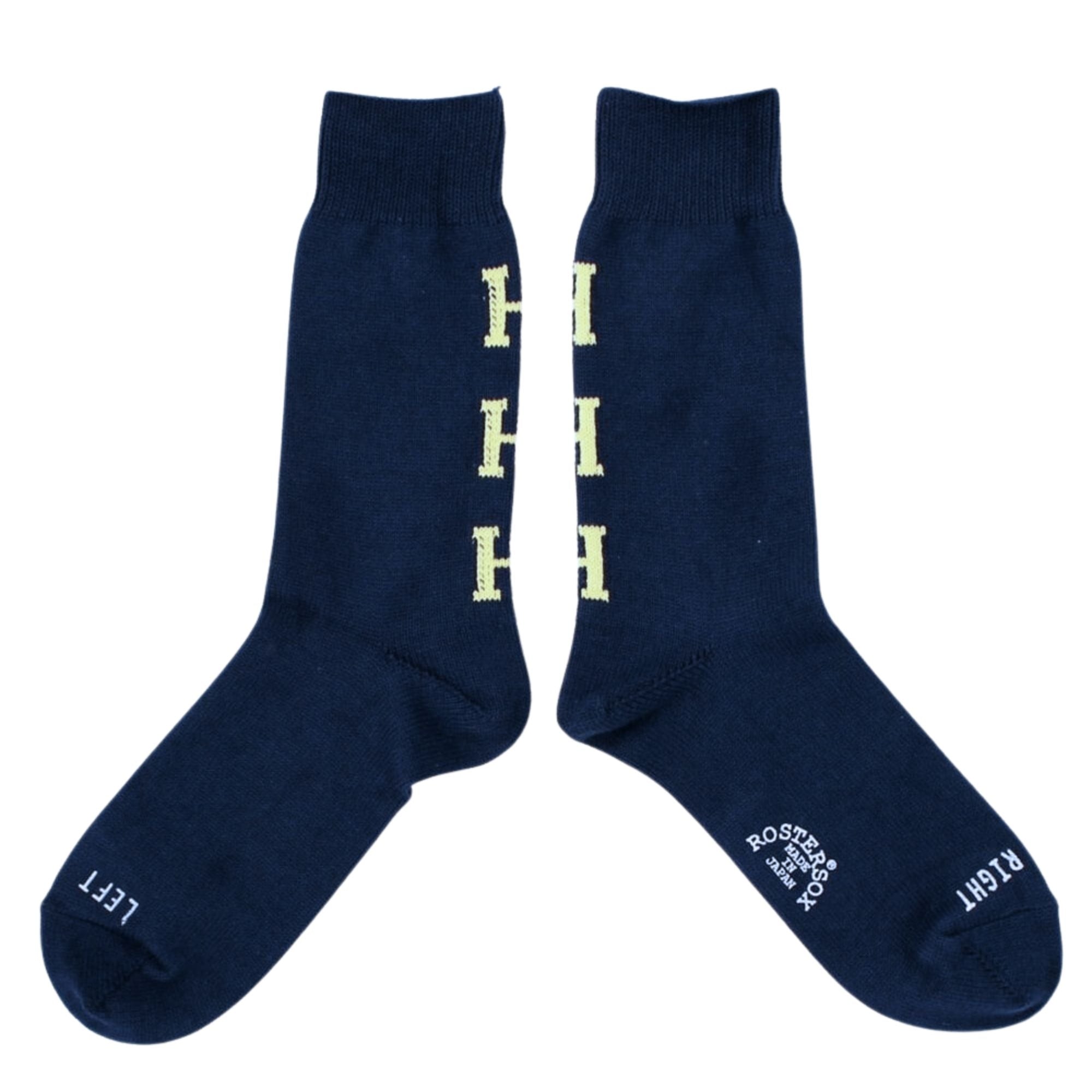 Rostersox Collage Socks - Navy