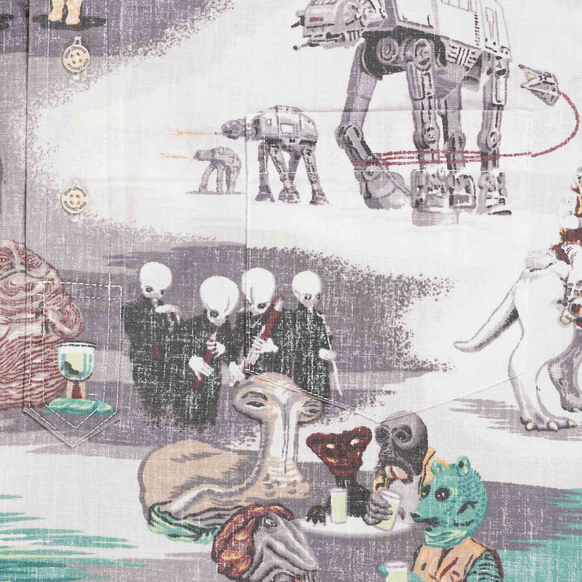 Reyn Spooner Star Wars Rebels, Aliens & Droids Classic Pullover - Moonbeam