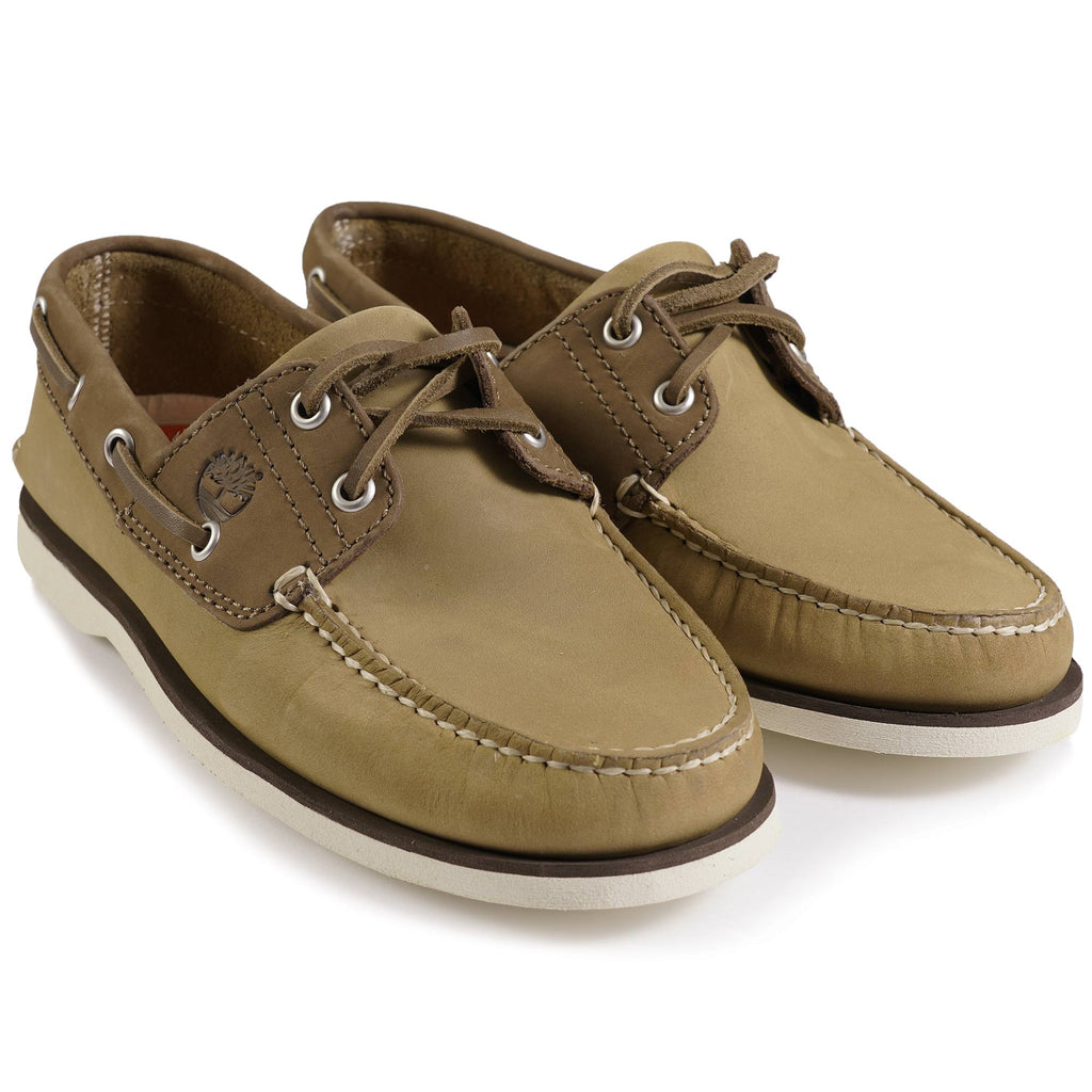 Timberland Classic Boat Shoes - Beige Nubuck