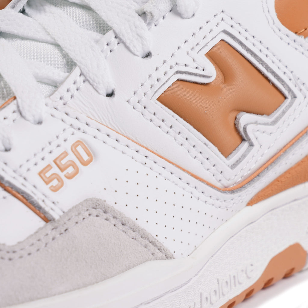 New Balance 550 - White and Tan