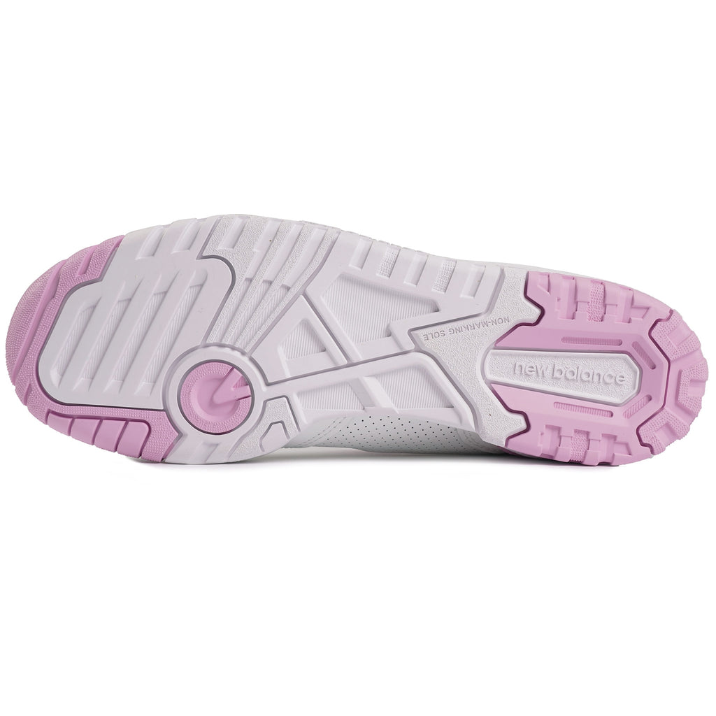 New Balance Womens 550s - White and Pink