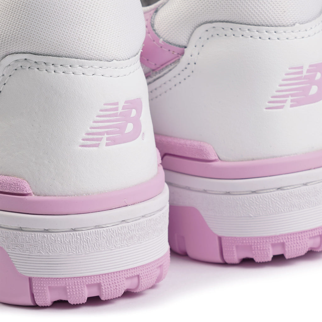 New Balance Womens 550s - White and Pink