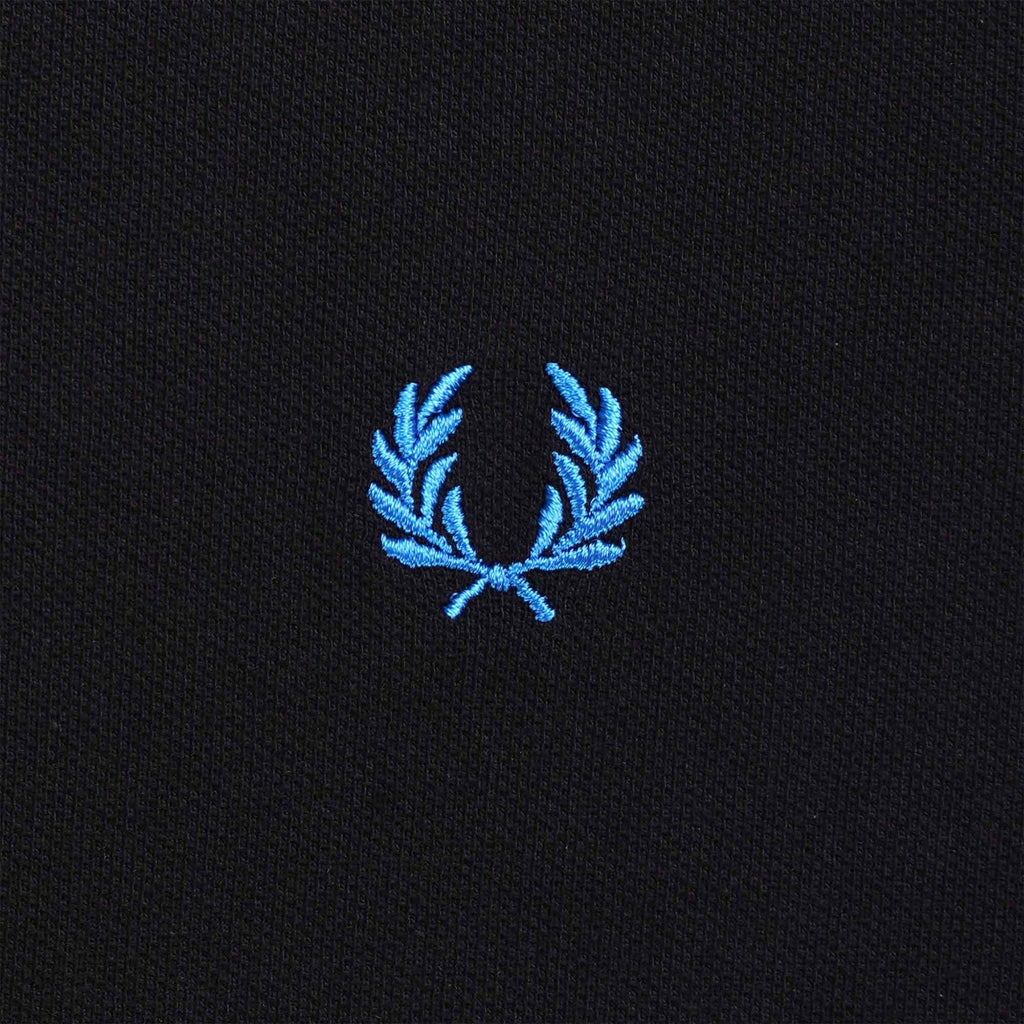 Fred Perry Reissues M12 Twin Tipped Polo Shirt - Black