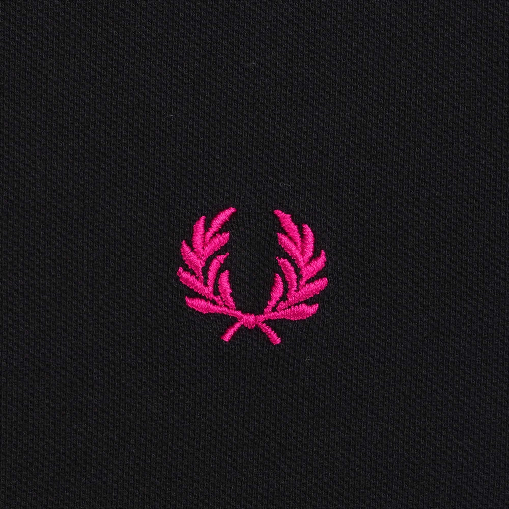 Fred Perry Reissues M12 Twin Tipped Polo Shirt - Black/Indi