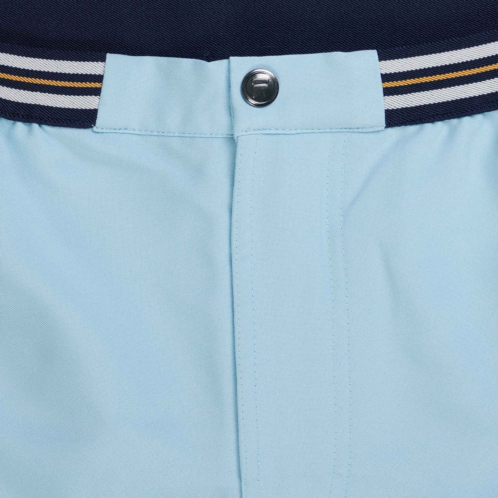 Fila Vintage Hightide 4 Terry Pocket Stripe Shorts - Sky Blue