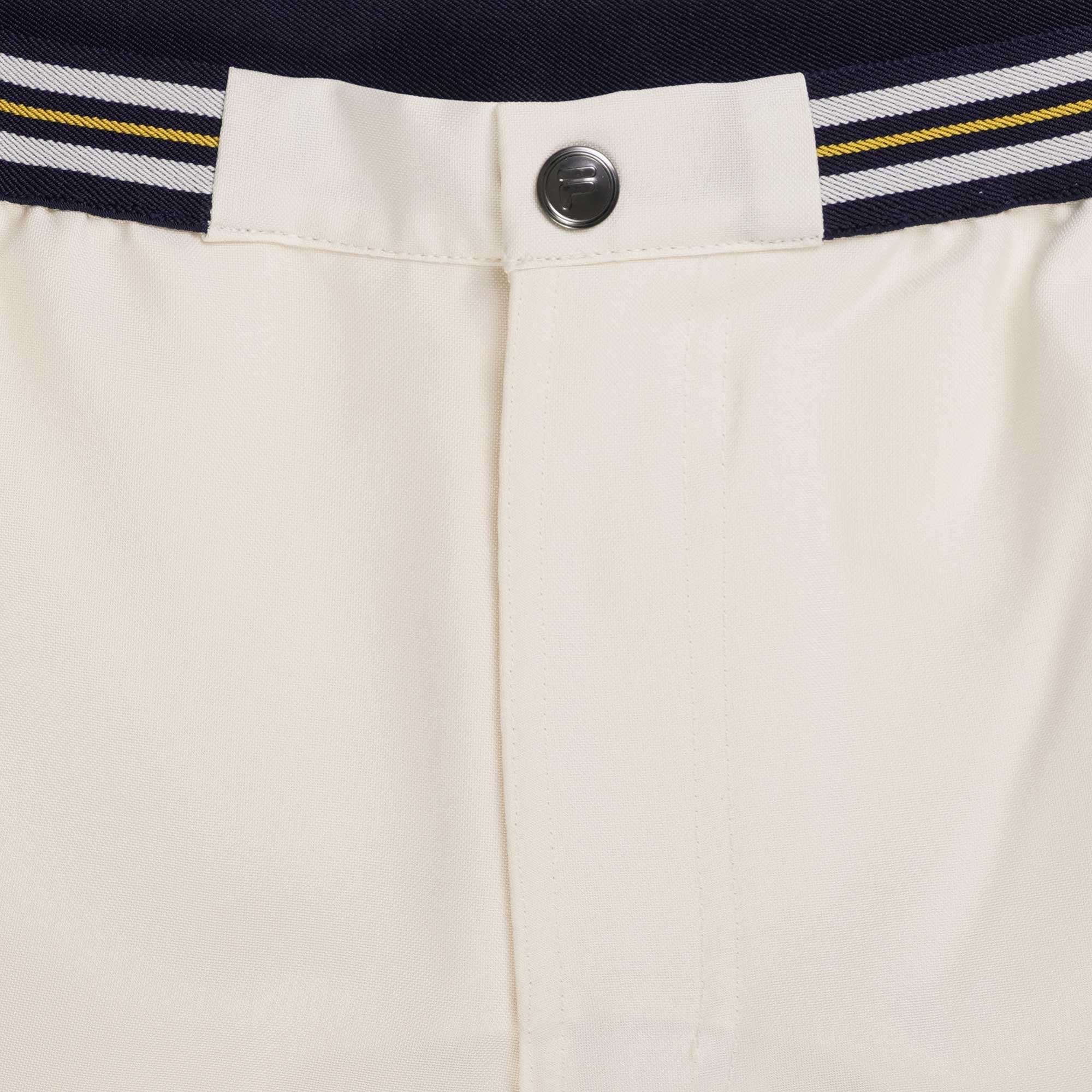 Fila Vintage Hightide 4 Terry Pocket Stripe Shorts - Egret