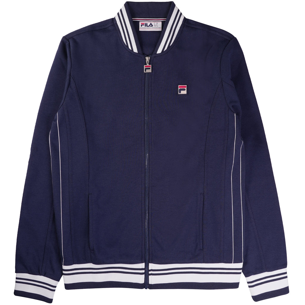 Fila Vintage Settanta Baseball Track Jacket - Fila Navy