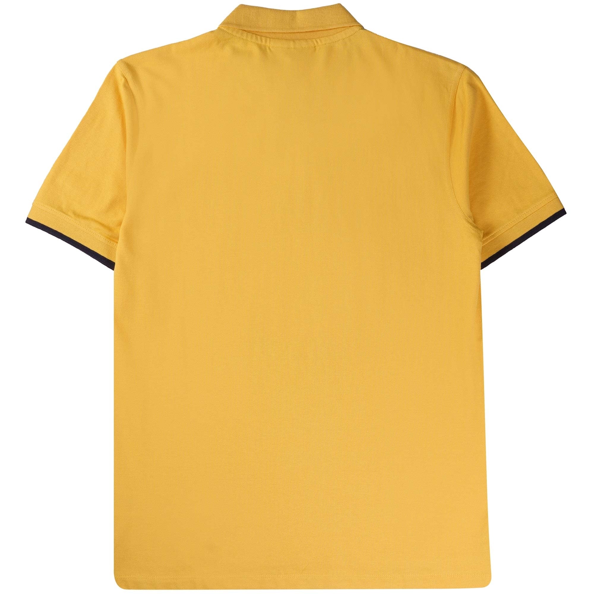 Fila Vintage Custom Two Button Tipped Rib Basic Polo - Amber