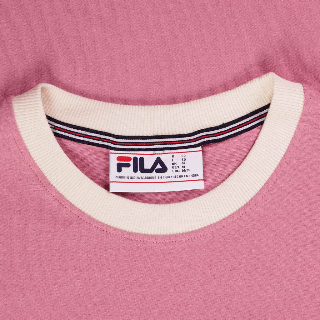 Fila Vintage Marconi Essential Ringer Tee - Foxglove