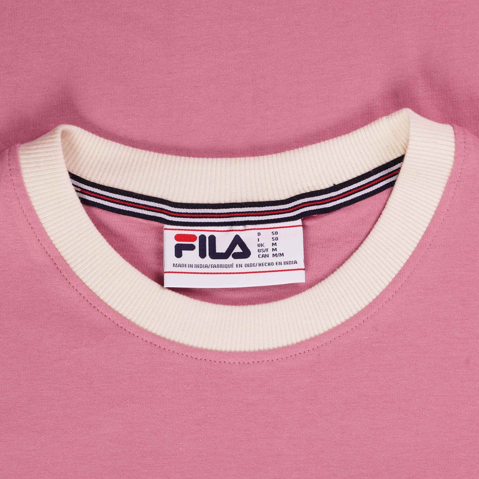 Fila Vintage Marconi Essential Ringer Tee - Foxglove
