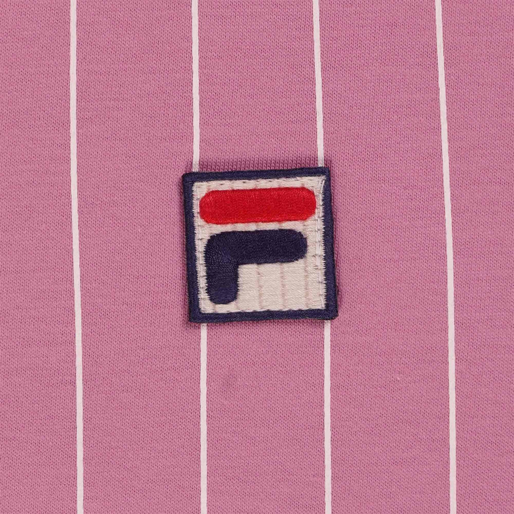 Fila Vintage BB1 Classic Vintage Striped Polo - Foxglove