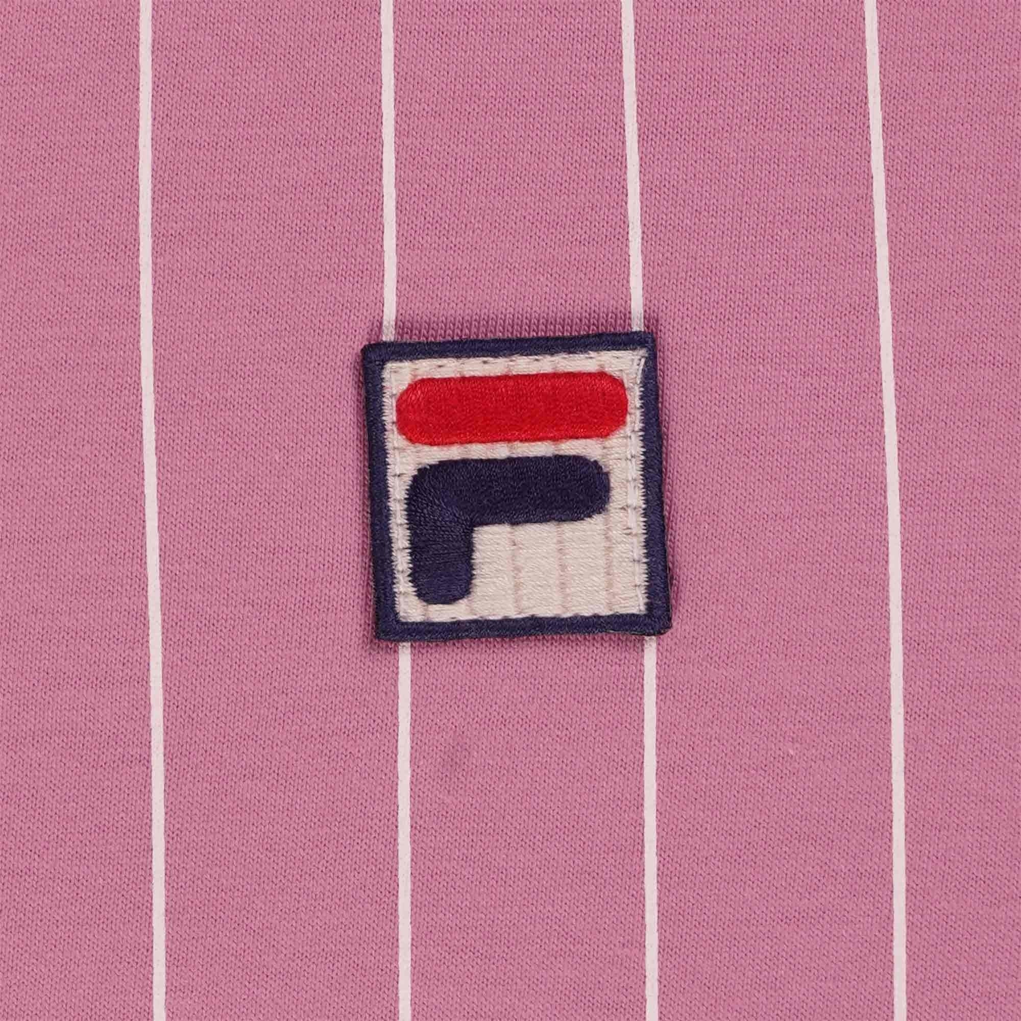 Fila Vintage BB1 Classic Vintage Striped Polo - Foxglove