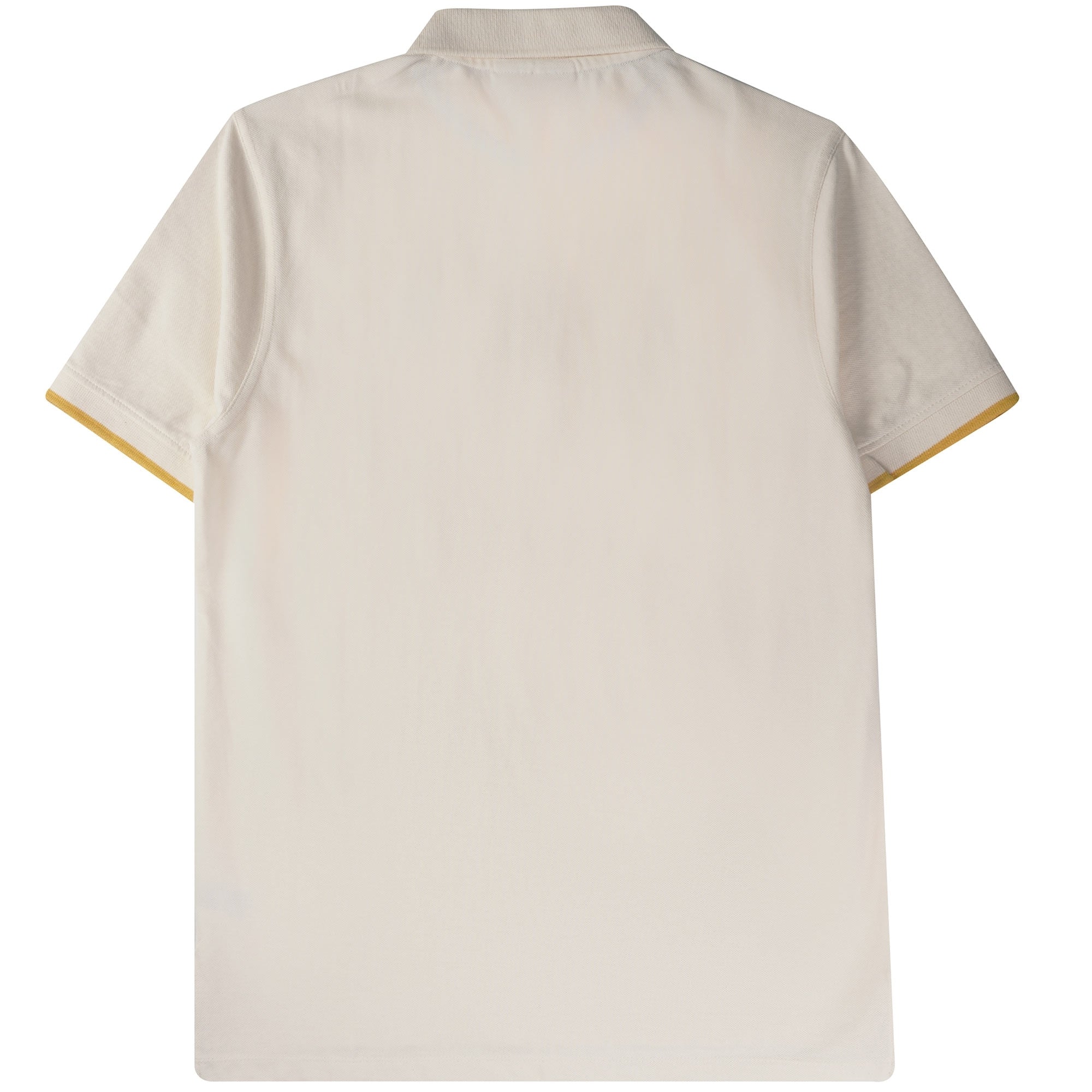 Fila Vintage Custom Two Button Tipped Rib Basic Polo - Egret