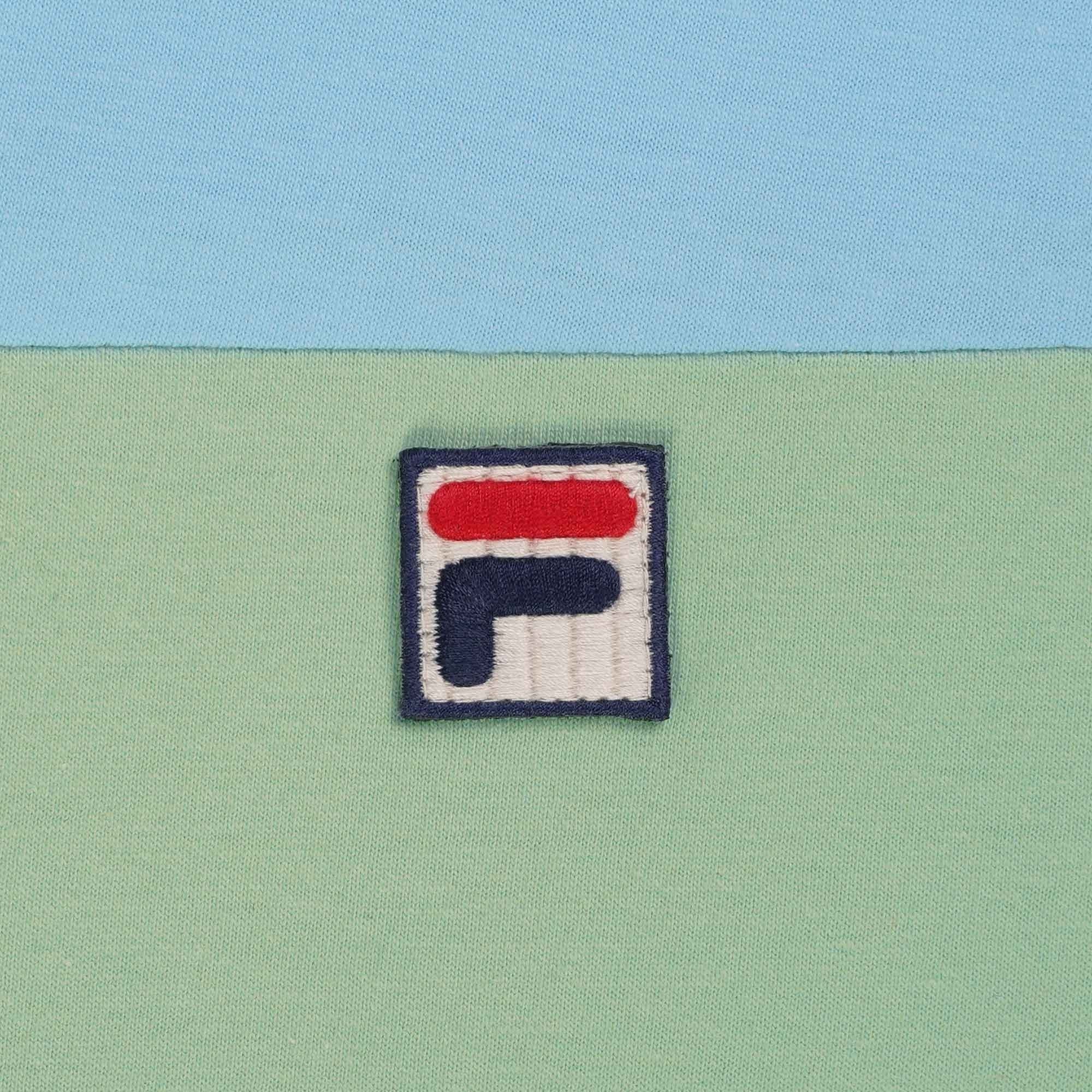 Fila Vintage Kaiser Cut & Sew Vintage Wash Polo - Quiet Green