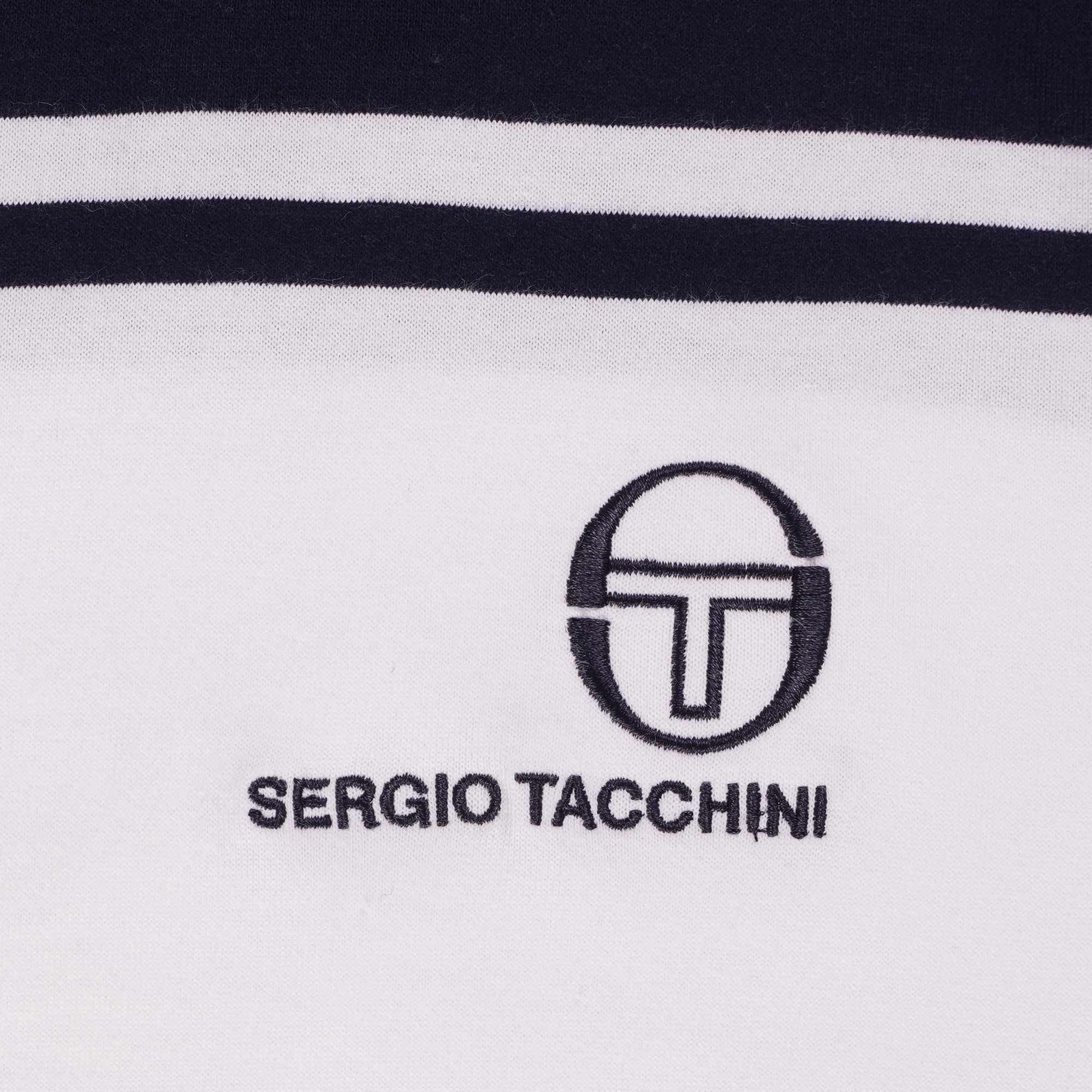 Sergio Tacchini New Young Line T-Shirt - White and Blue
