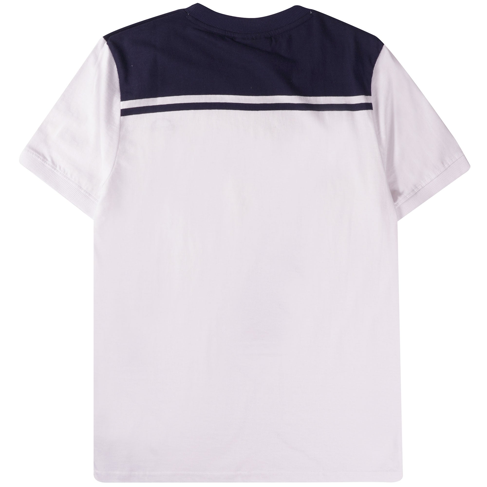 Sergio Tacchini New Young Line T-Shirt - White and Blue
