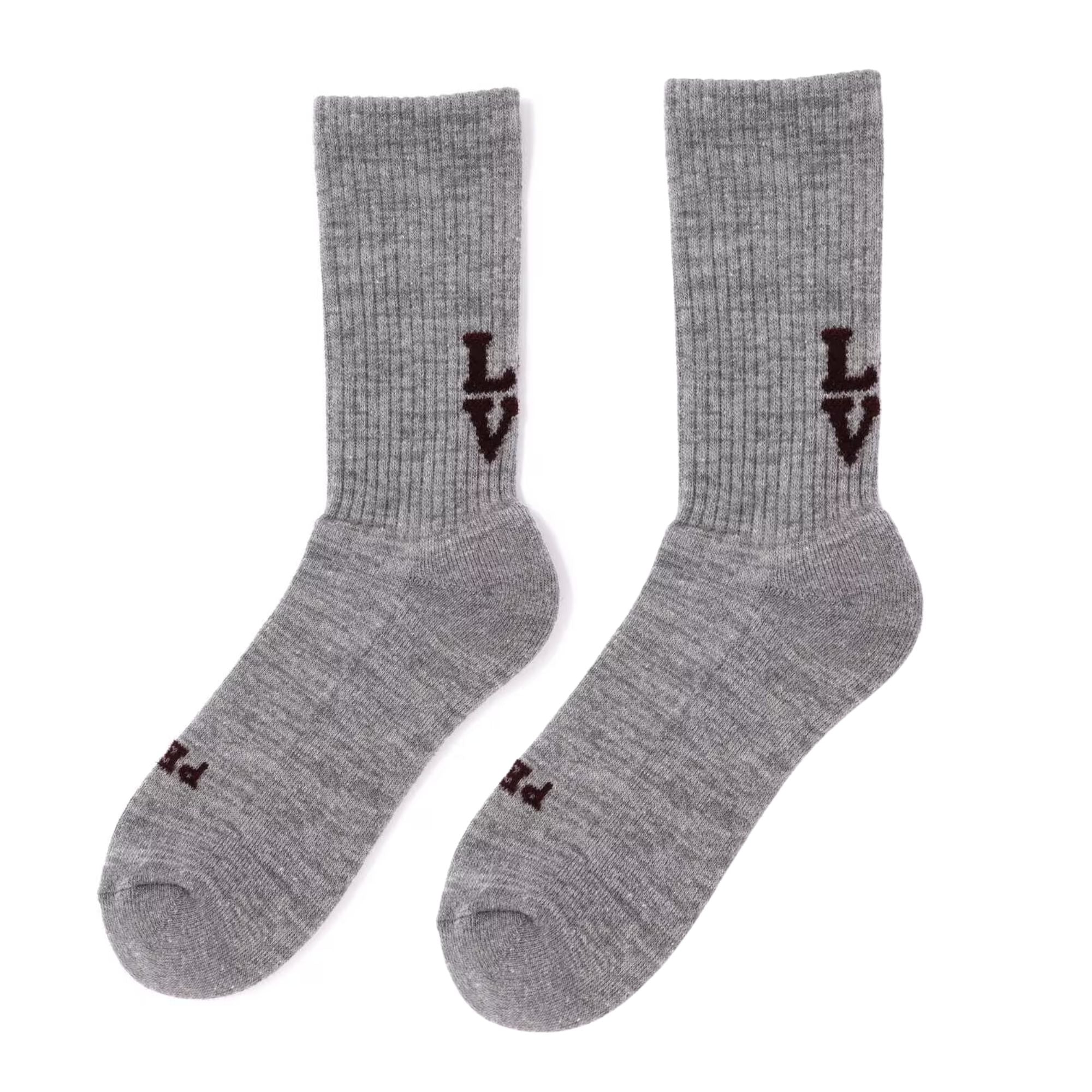 Rostersox Love Socks - Grey