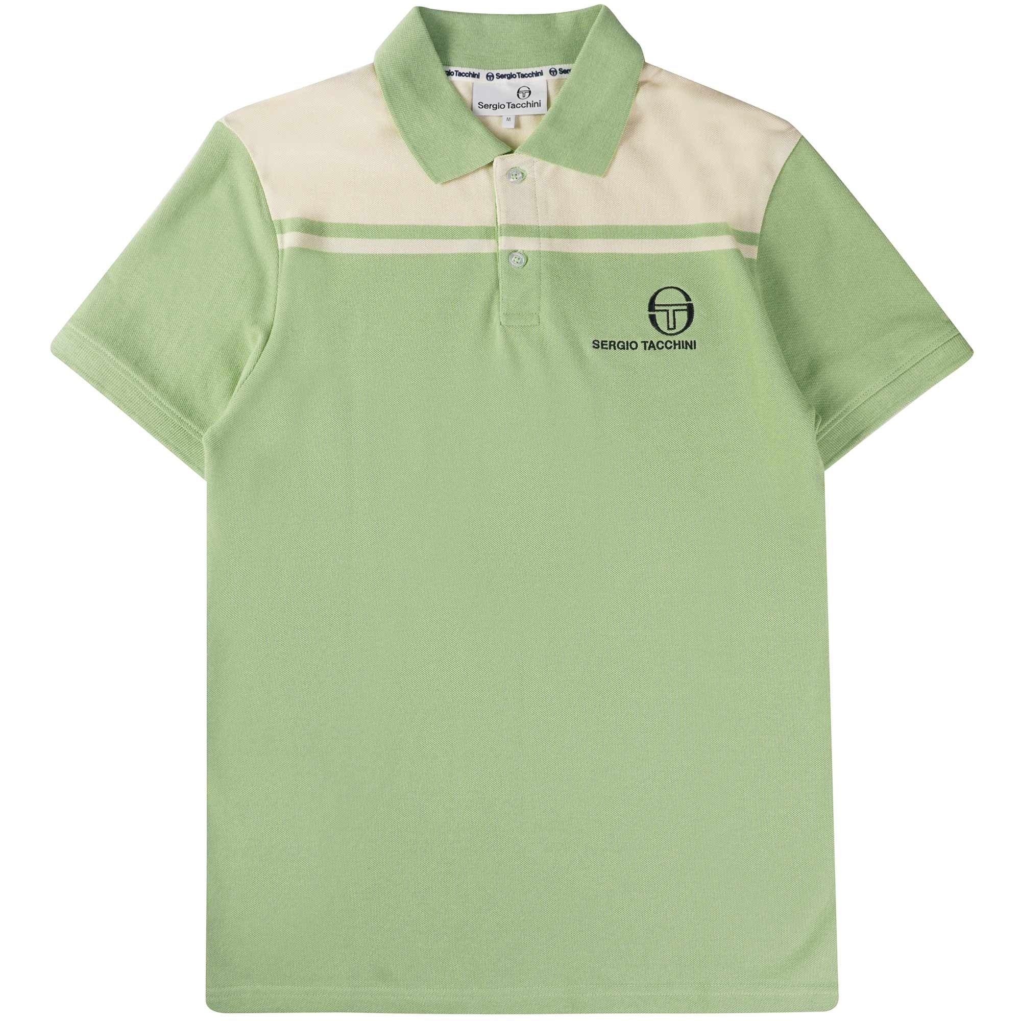 Sergio Tacchini New Young Line Polo Shirt - Quiet Green