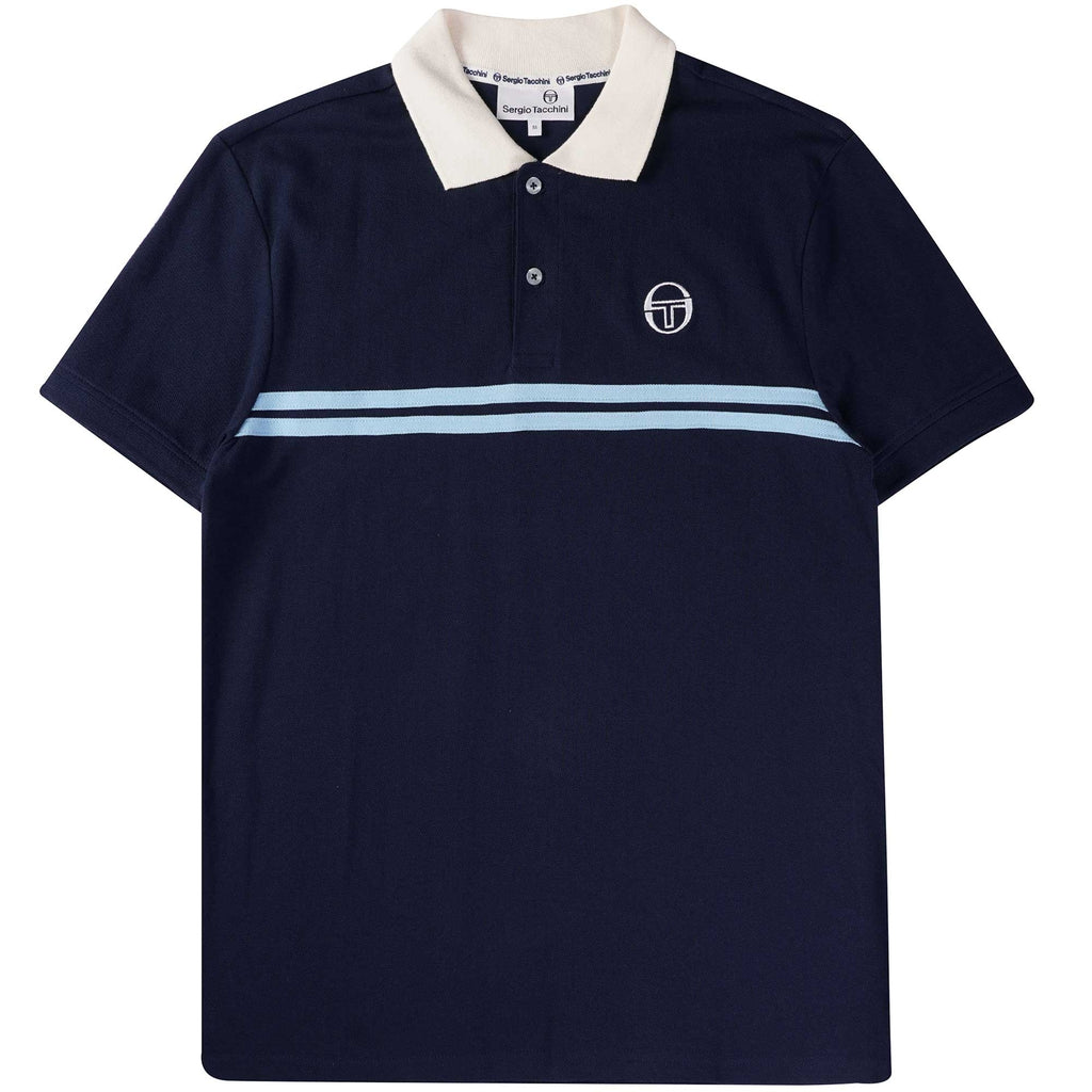 Sergio Tacchini Supermac Polo Shirt - Maritime
