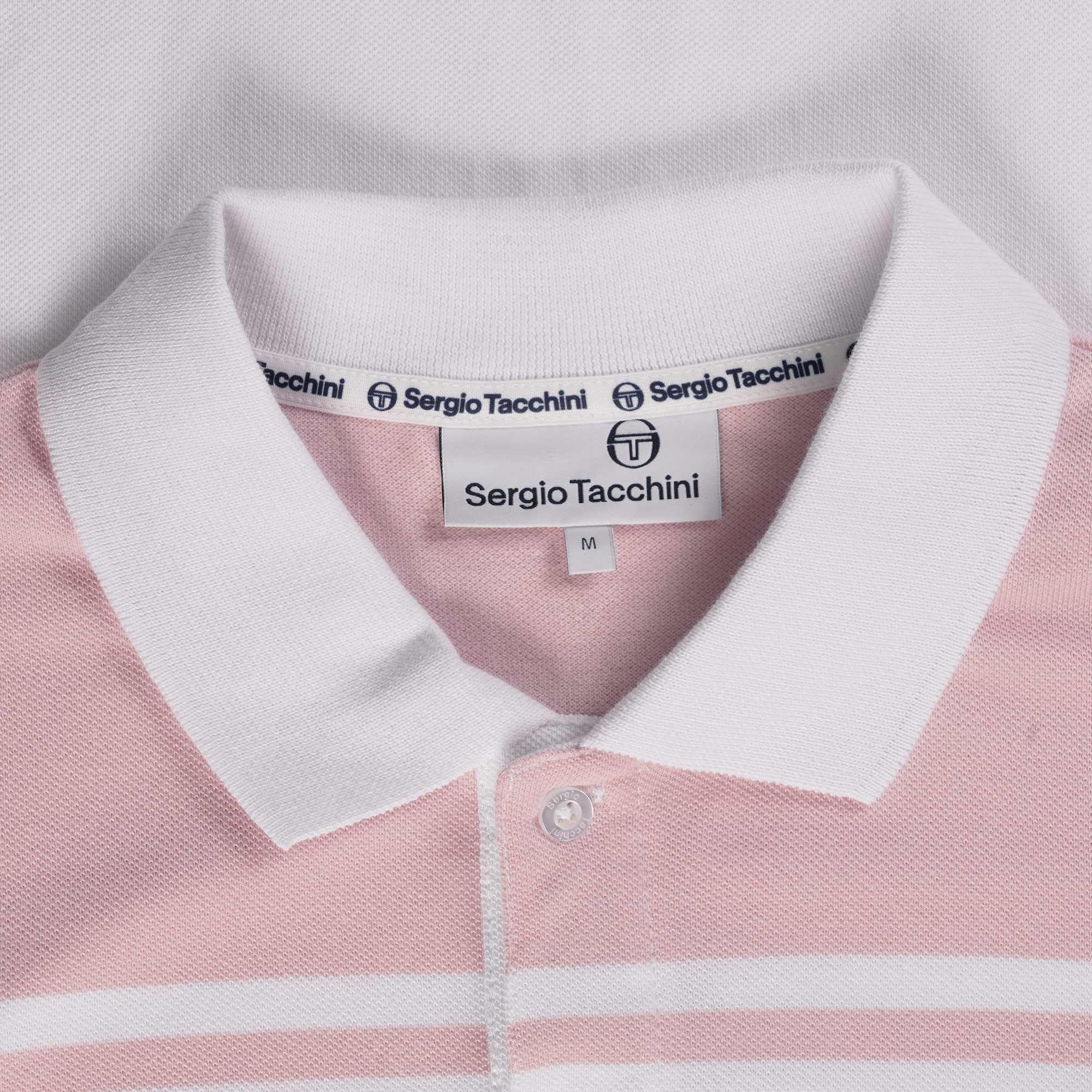 Sergio Tacchini New Young Line Polo Shirt - White and Seashell