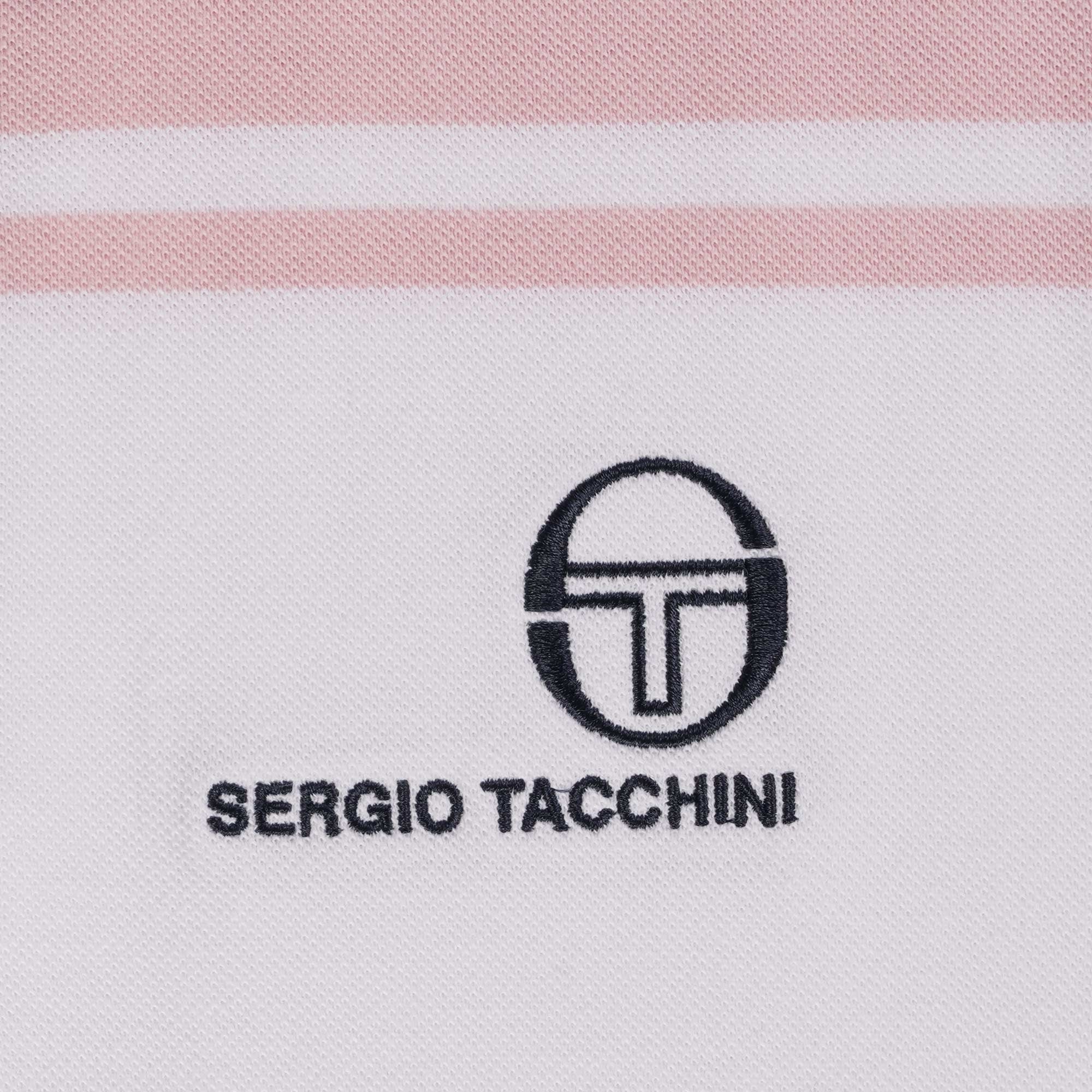 Sergio Tacchini New Young Line Polo Shirt - White and Seashell