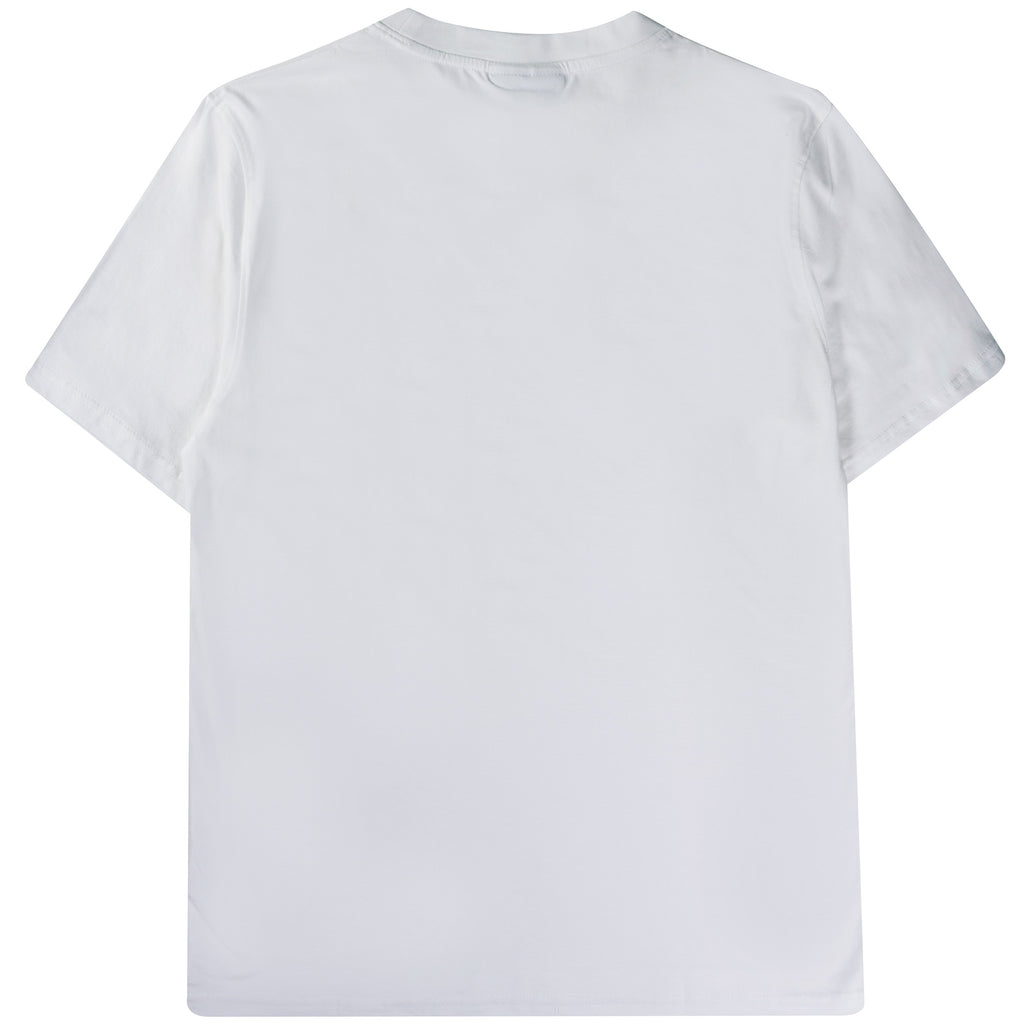 Sergio Tacchini Migliore T Shirt - White and Rush