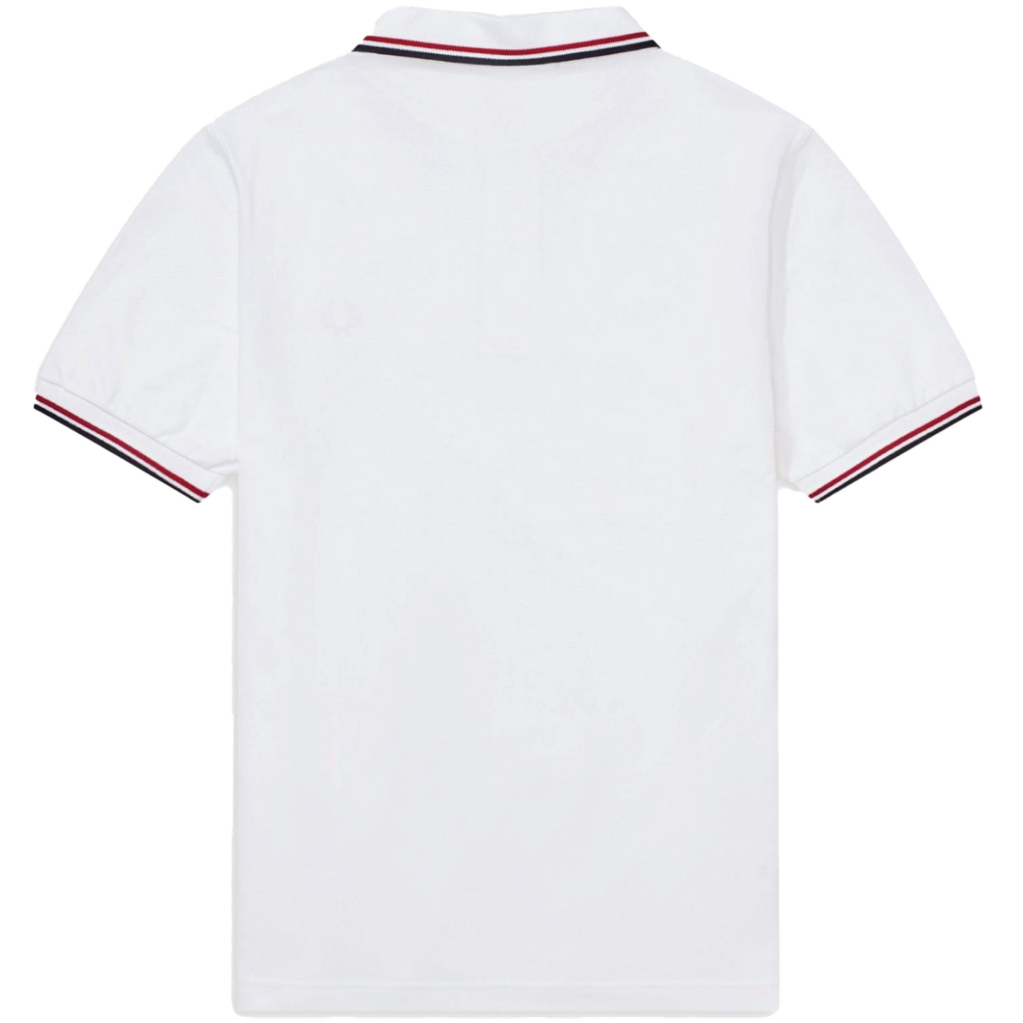 Fred Perry M3600 Twin Tipped Polo Shirt - White
