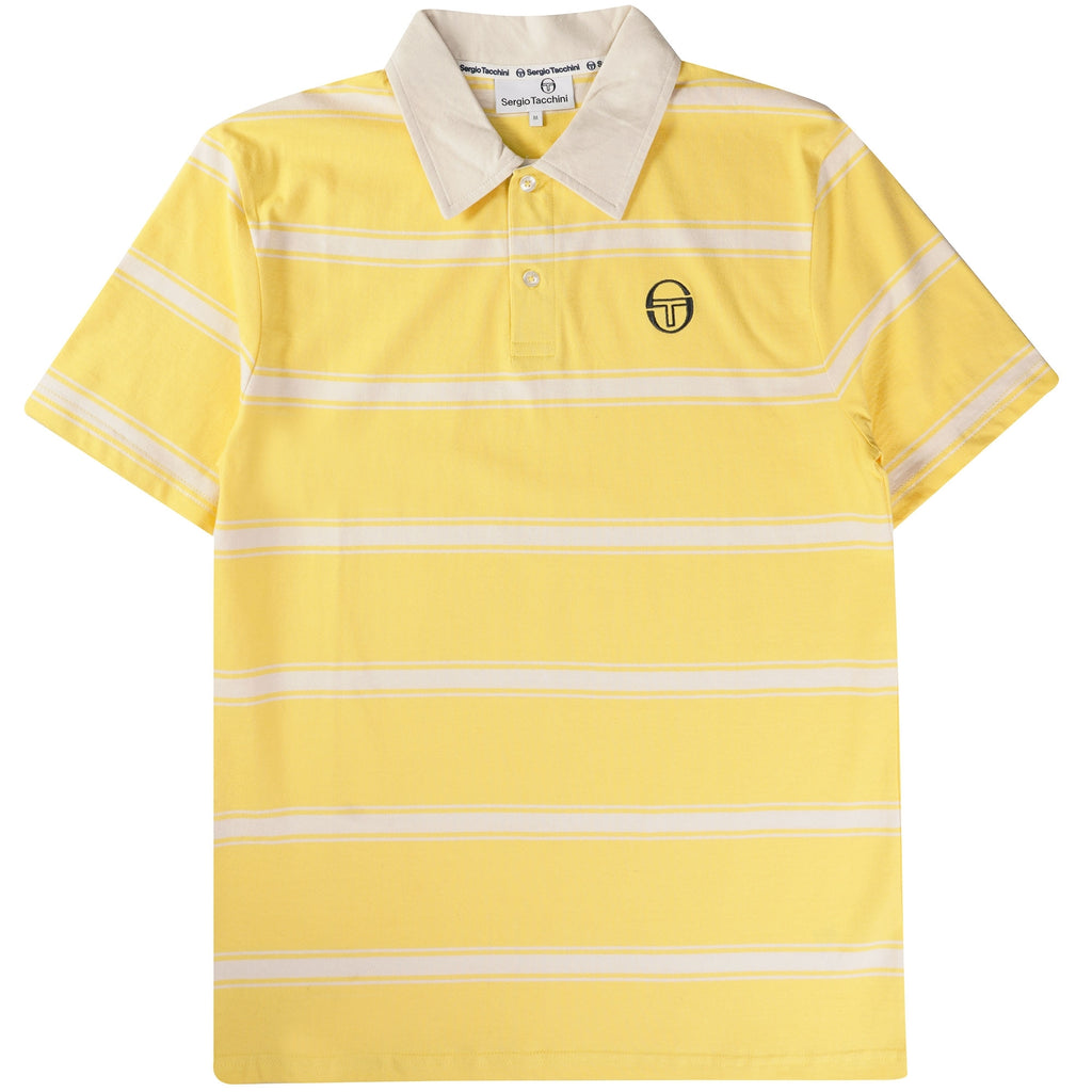 Sergio Tacchini Enroe Polo Shirt - Lemon Drop