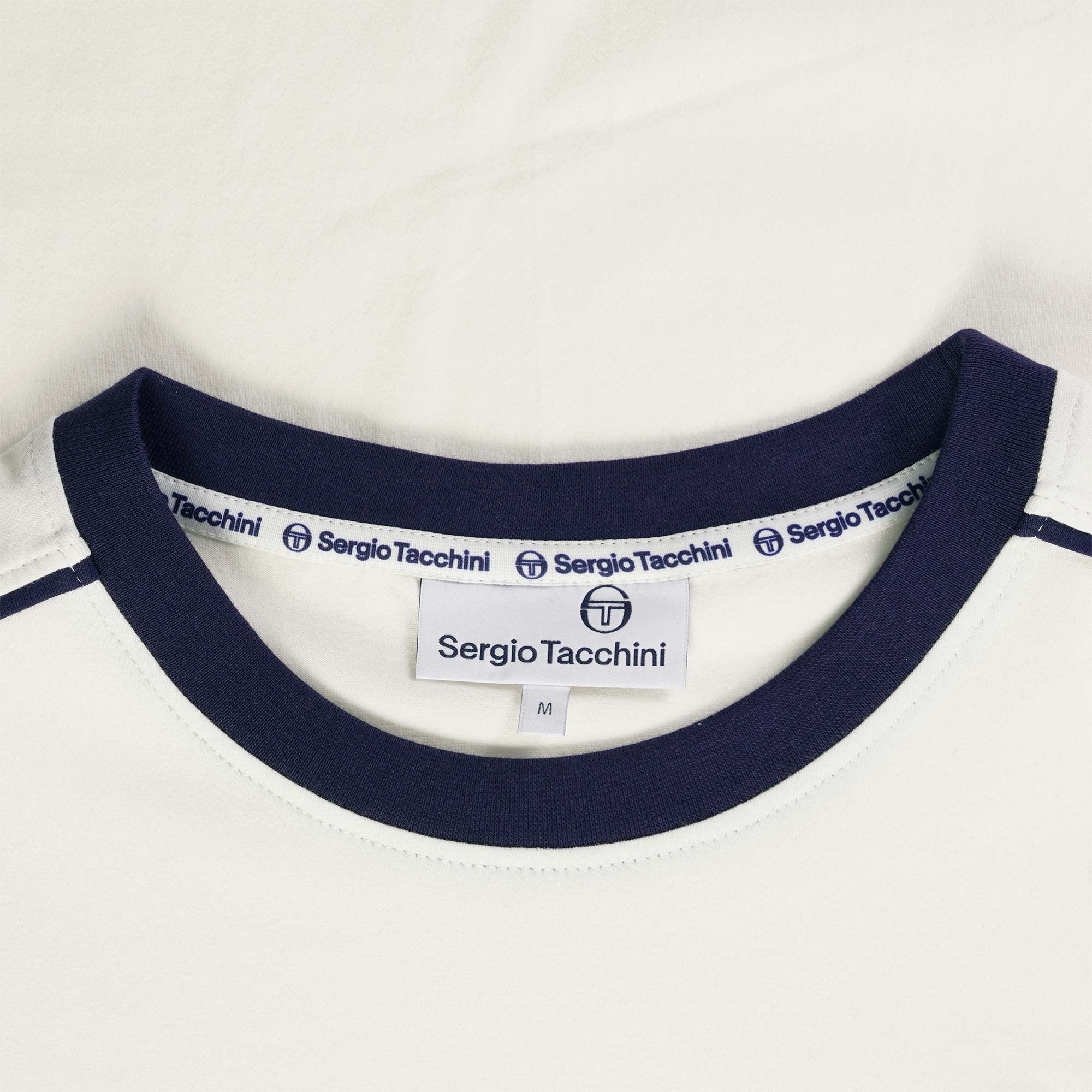 Sergio Tacchini Salvestro T Shirt - Gardenia