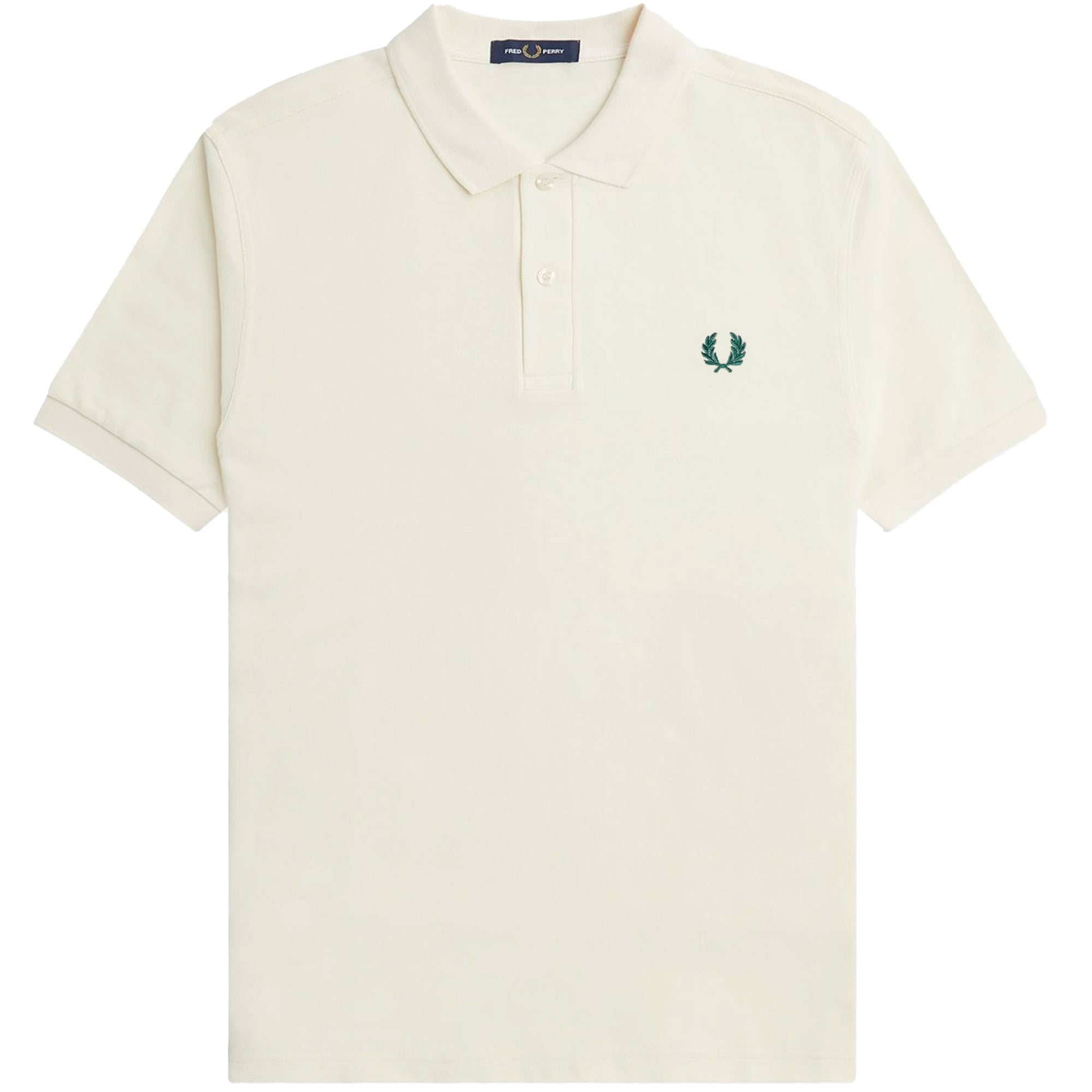 Fred Perry M6000 Plain Polo Shirt - Light Ecru