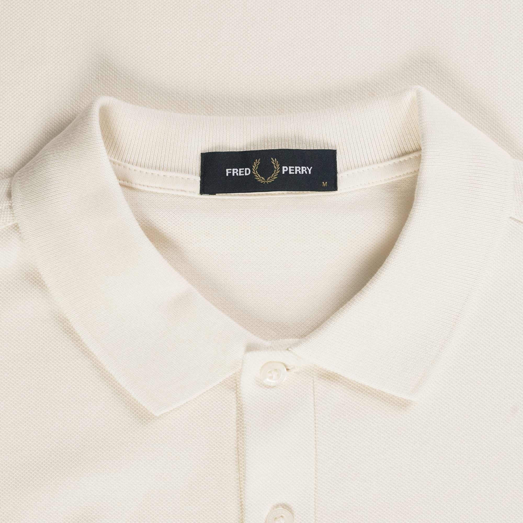 Fred Perry M6000 Plain Polo Shirt - Light Ecru