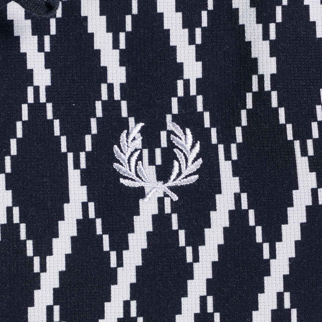 Fred Perry Argyle Shirt - Navy