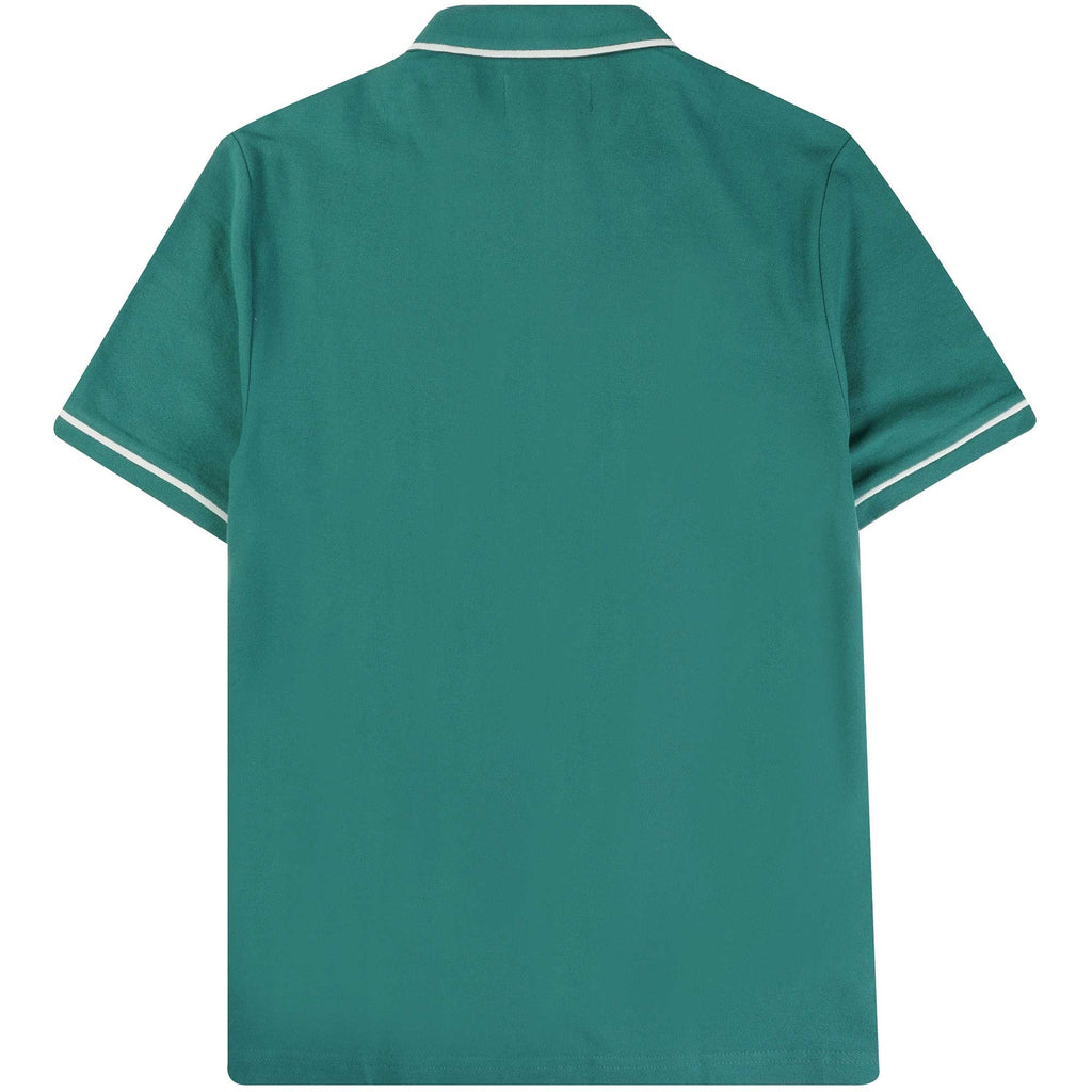 Original Penguin Earl Organic Cotton Polo Shirt - Pacific