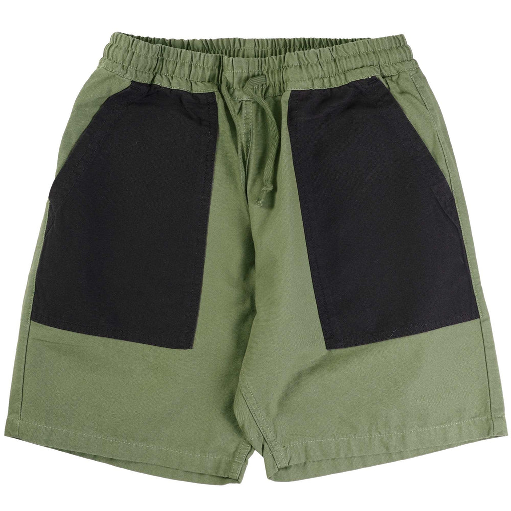 Service Works Classic Chef Shorts - Olive and Black