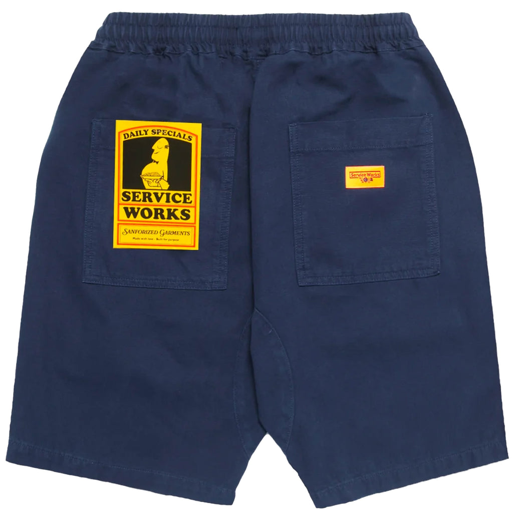 Service Works Classic Chef Shorts - Navy