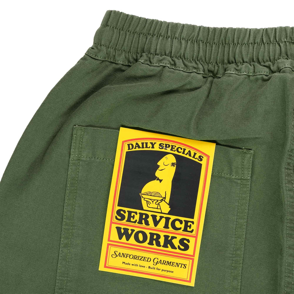 Classic Chef Shorts - Olive