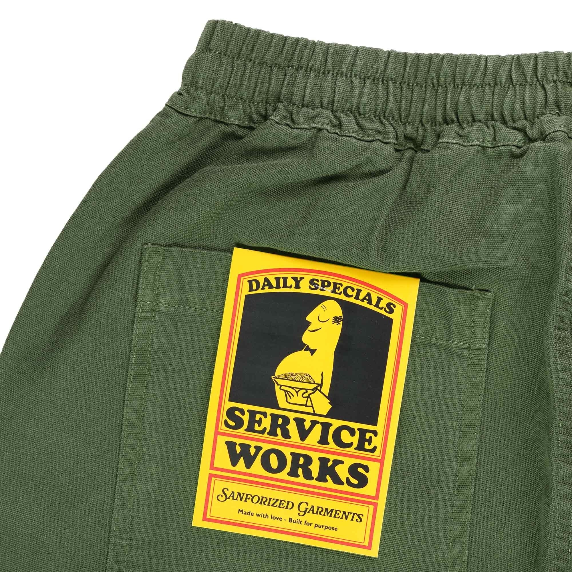 Classic Chef Shorts - Olive