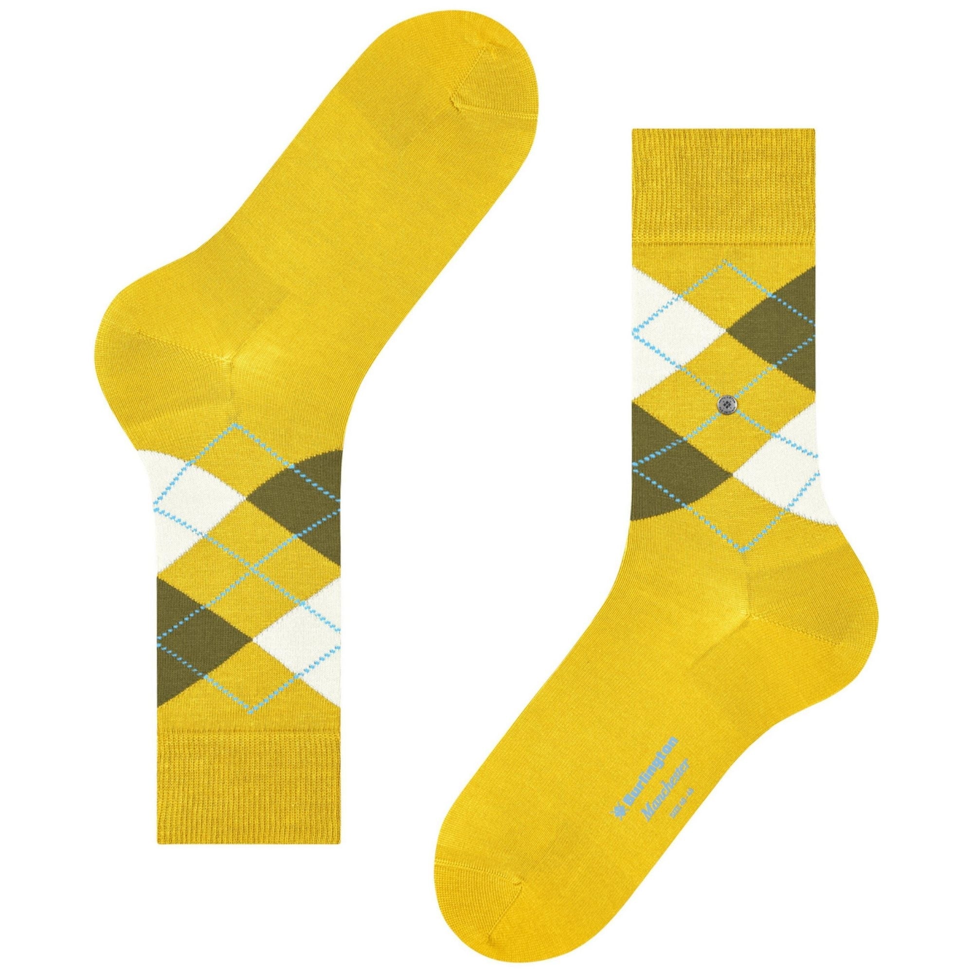 Burlington Socks Manchester Socks - Yellow