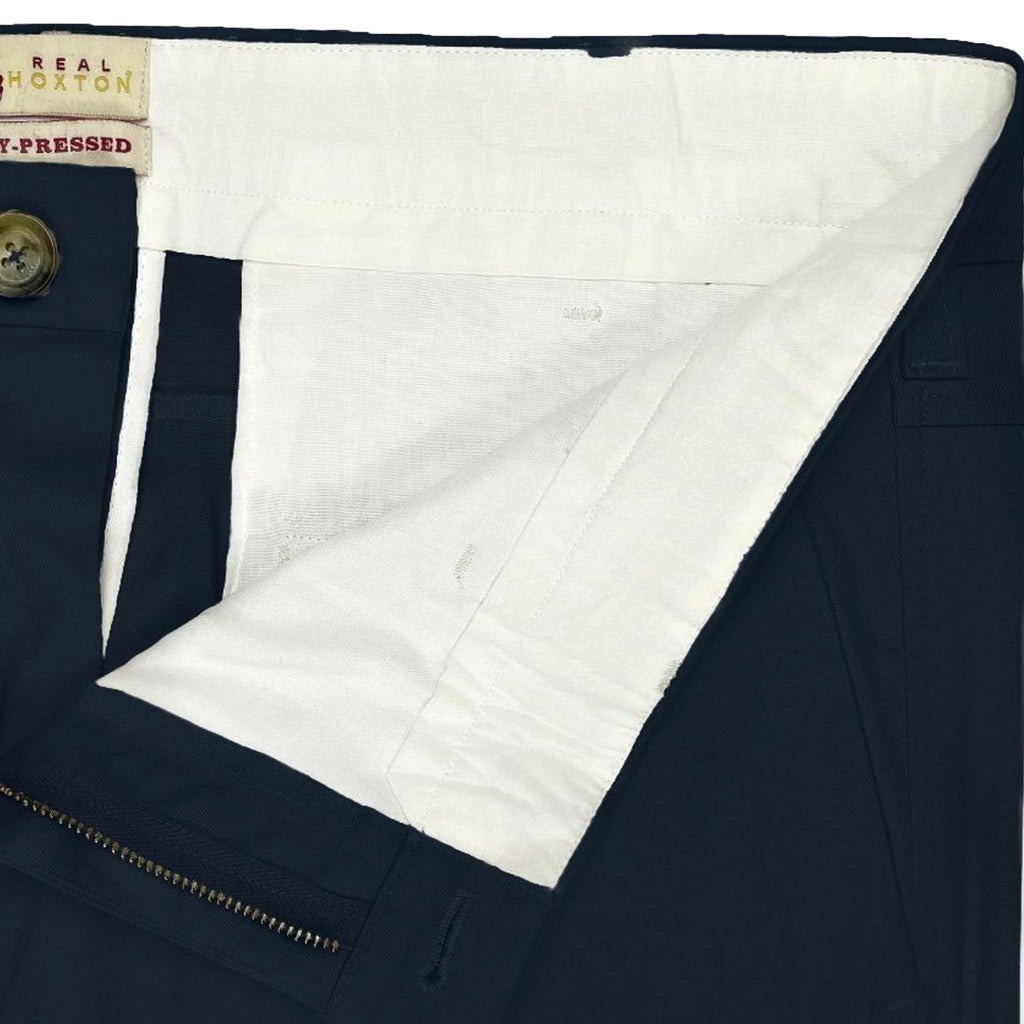 Stay Pressed Trousers - Navy