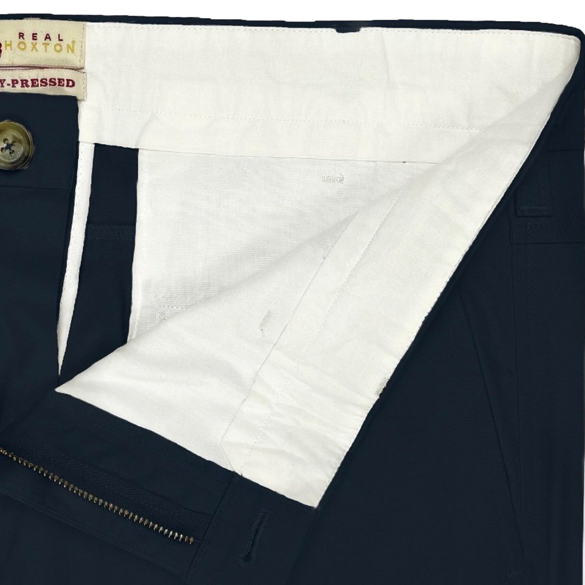 Stay Pressed Trousers - Navy