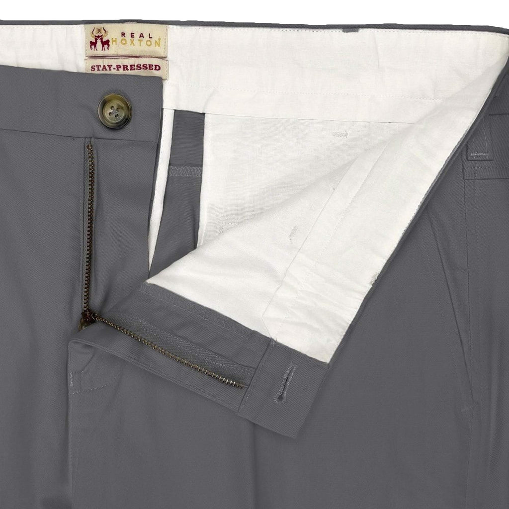 Stay Pressed Trousers - Grey