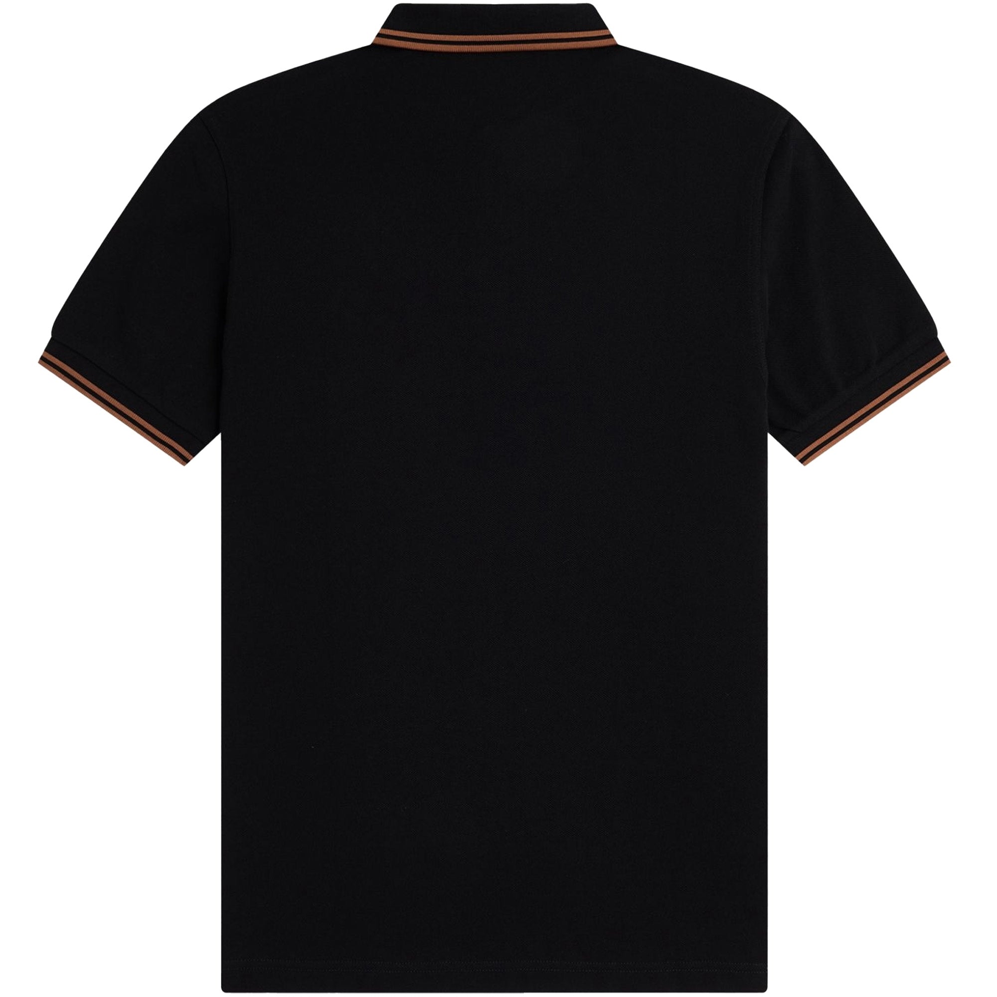 Fred Perry M3600 Twin Tipped Polo Shirt - Black