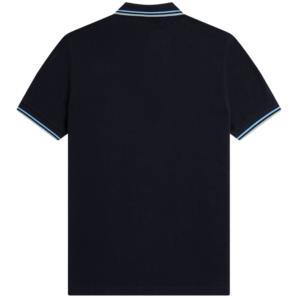 Fred Perry M3600 Twin Tipped Polo Shirt - Navy