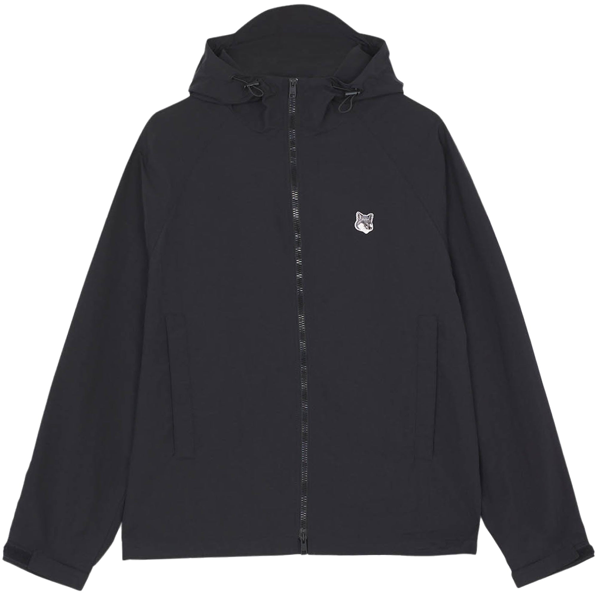 Maison Kitsune Technical Windbreaker - Black