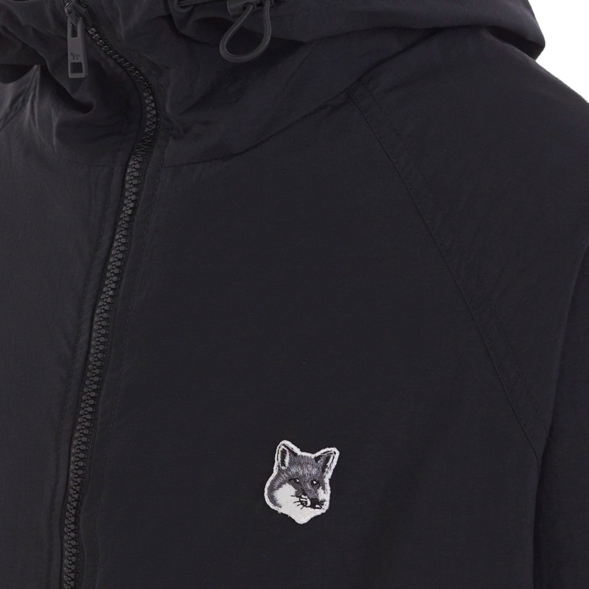 Maison Kitsune Technical Windbreaker - Black