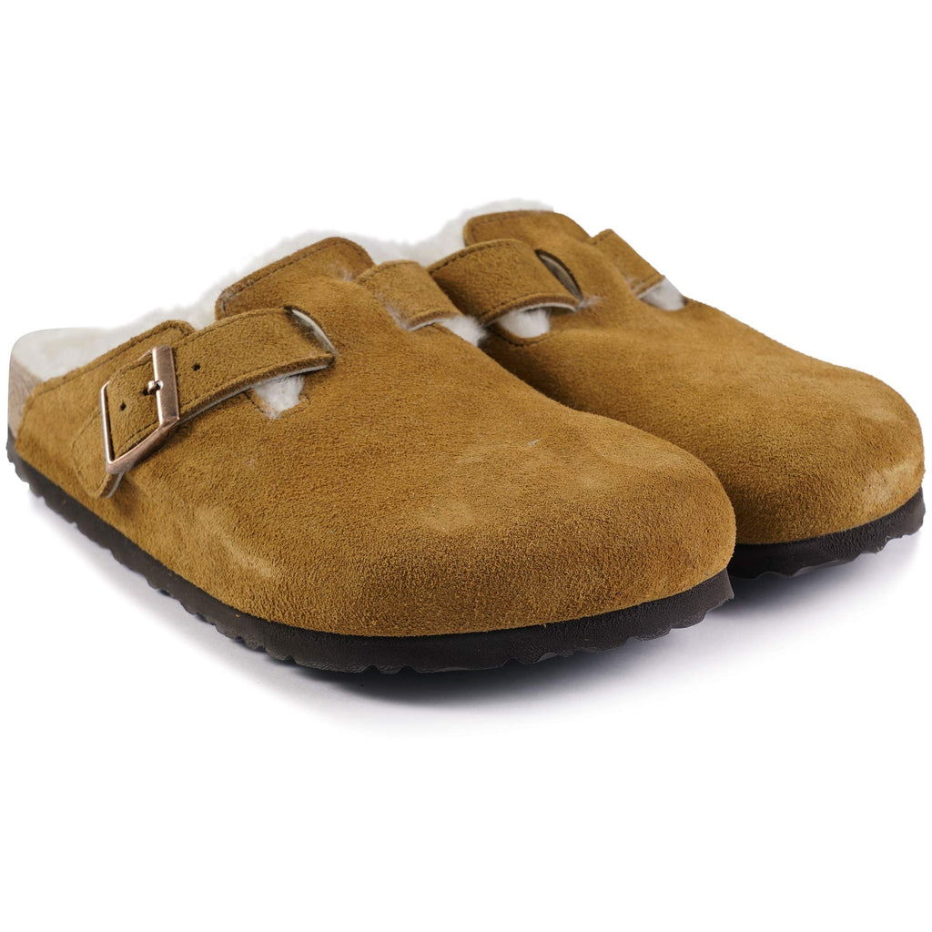 Birkenstock Womens Boston Shearling - Mink