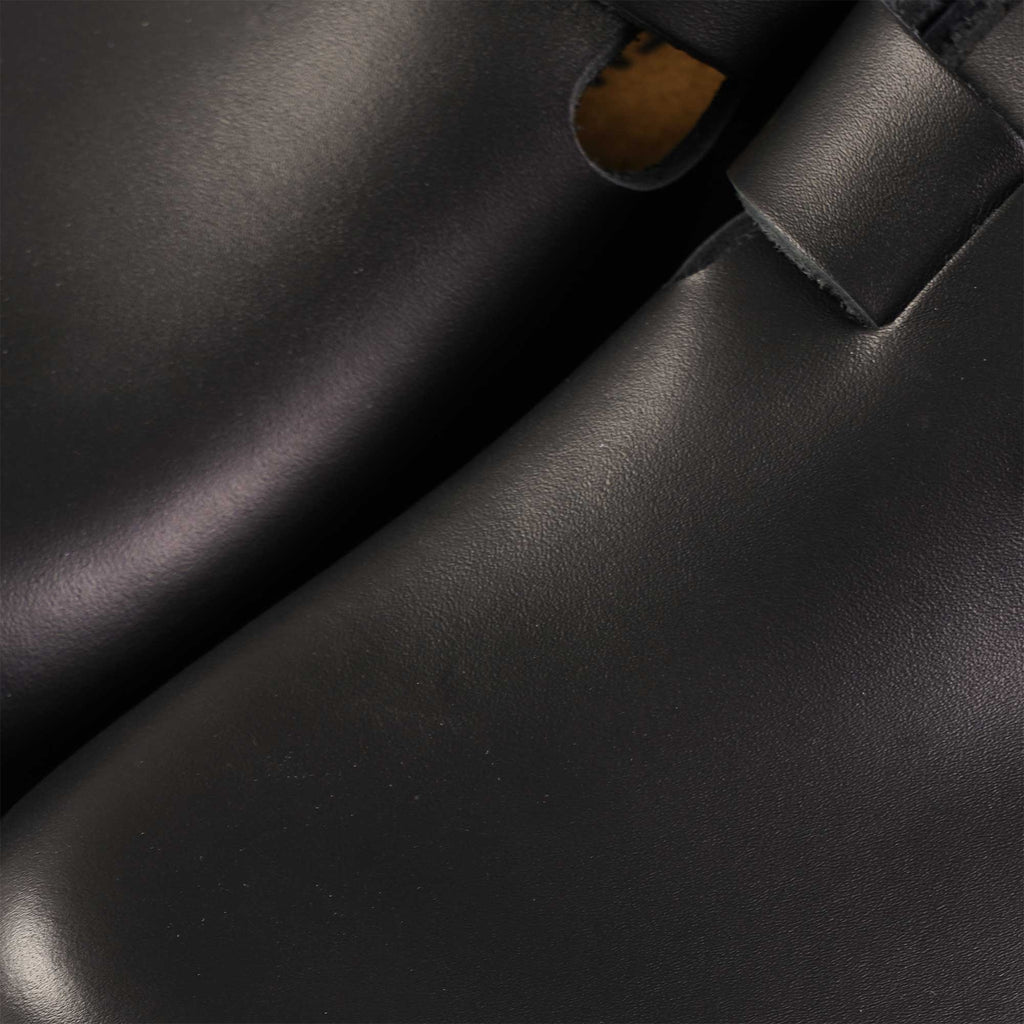 Birkenstock Boston Natural Leather - Black