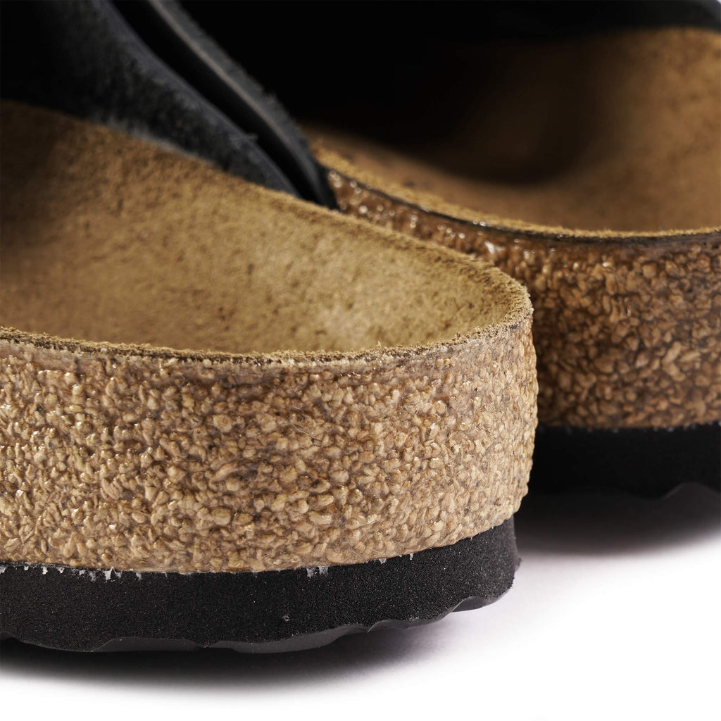 Birkenstock Boston Natural Leather - Black