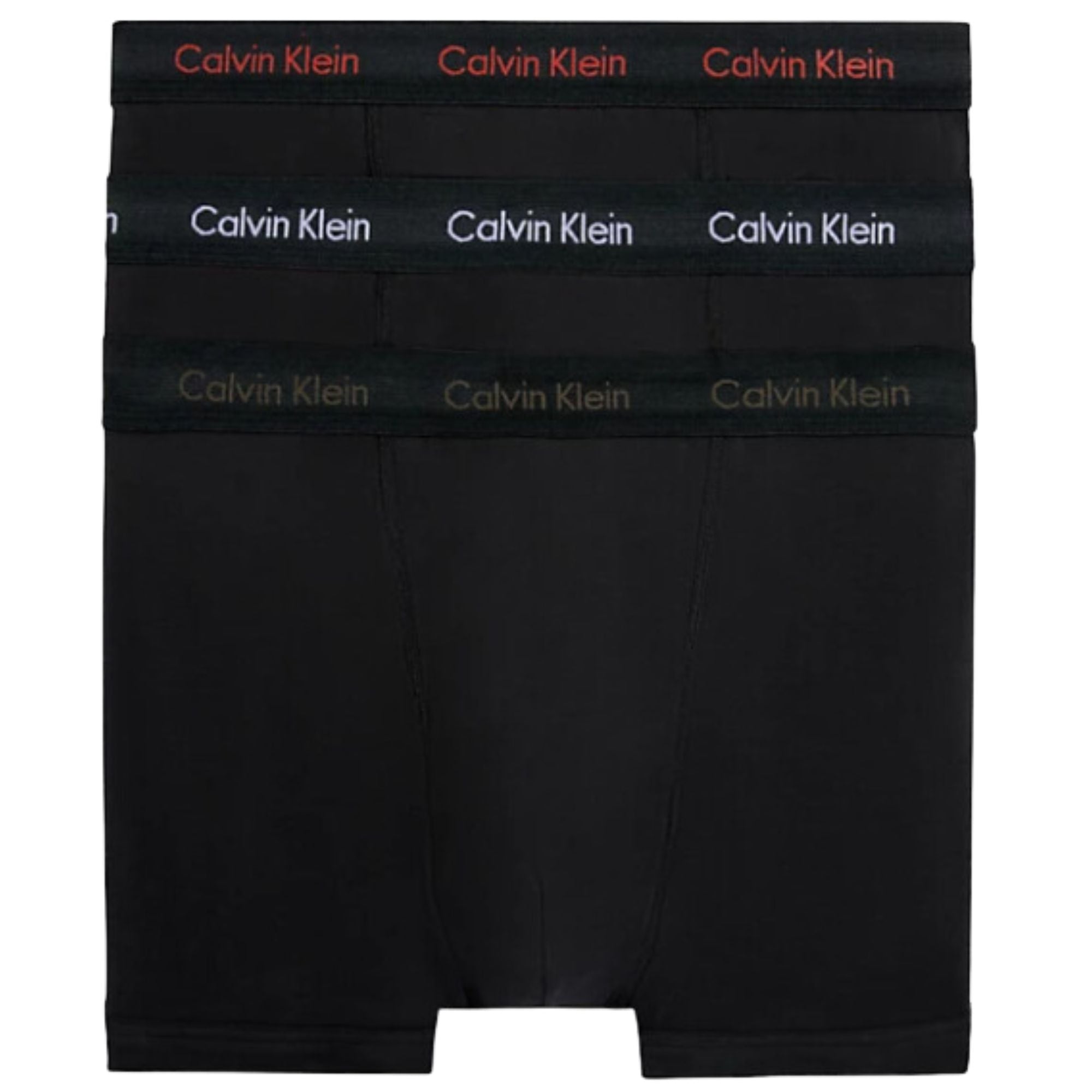 Calvin Klein 3 Pack Trunks - Black