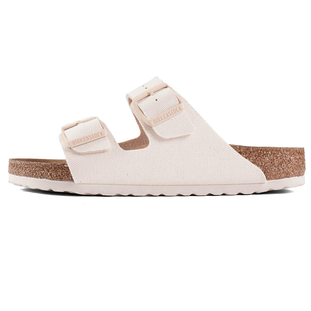 Birkenstock Womens Arizona Vegan - Eggshell